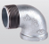 20920015 92 male fémale elbow 1/2" galvanized FM approved 92 male fémale elbow 1/2" galvanized FM approved
 bocht binnen buiten